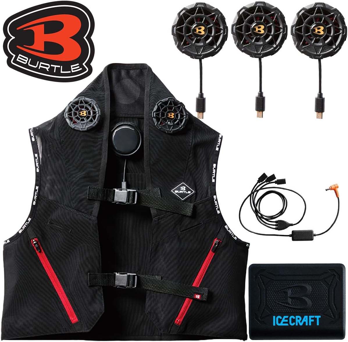 バートル アイスクラフト IC101S ペルチェベスト FREEサイズ BURTE NEW